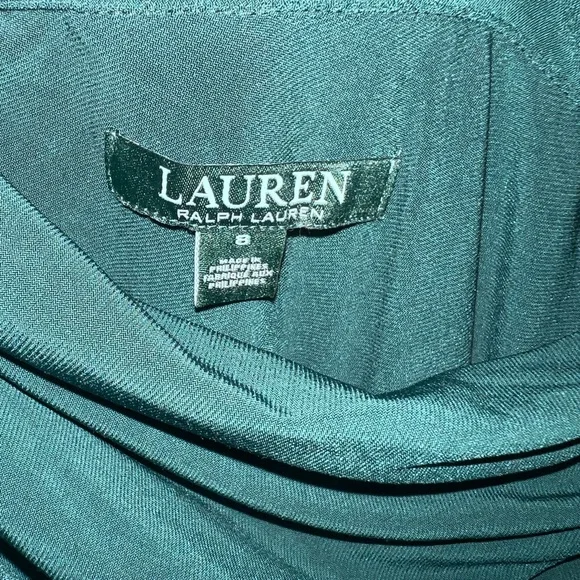 Ralph Lauren Dark Green Dress - Picture 3 of 4